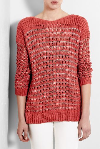 Open Knit Crochet Jumper 