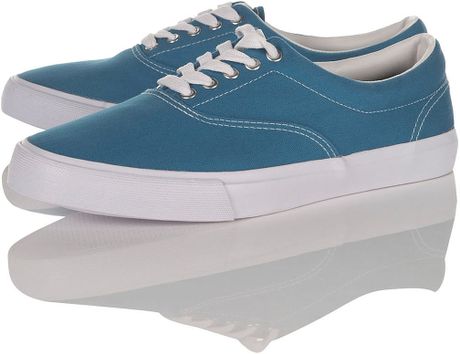 Topman Mystery Bright Chunky Plimsoll in Blue for Men - Lyst