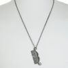 Topman Beard Comb Neckwear in Gray for Men (metallic) - Lyst