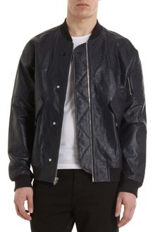 Alexander Wang Crinkle Bomber Jacket - Lyst