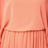 Asos Collection Asos Maxi Dress with Split Thigh in Pink (peach) - Lyst