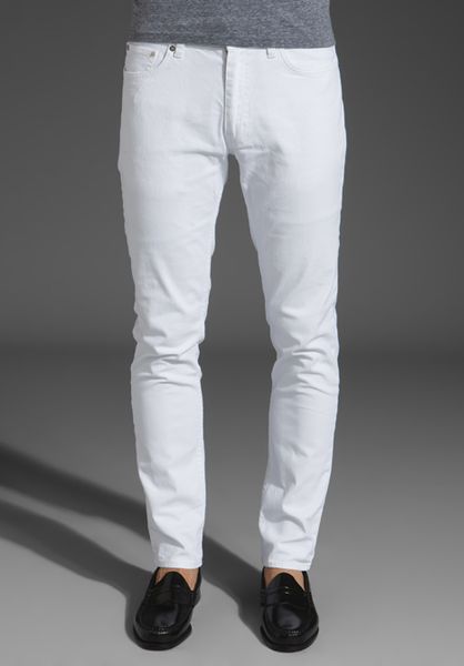 Blk Dnm Jeans 5 in White for Men (astr white) - Lyst