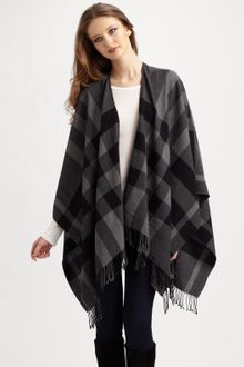 Burberry Collette Fine Wool Cape - Lyst