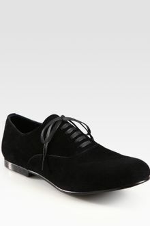Comme Des Garçons Leather Oxfords - Lyst