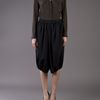 Comme Des Garçons Wool Bloomers in Black - Lyst