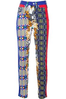 Gianni Versace Vintage Printed Jean - Lyst