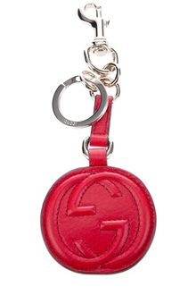 Gucci Leather Key Chain Cellarius - Lyst
