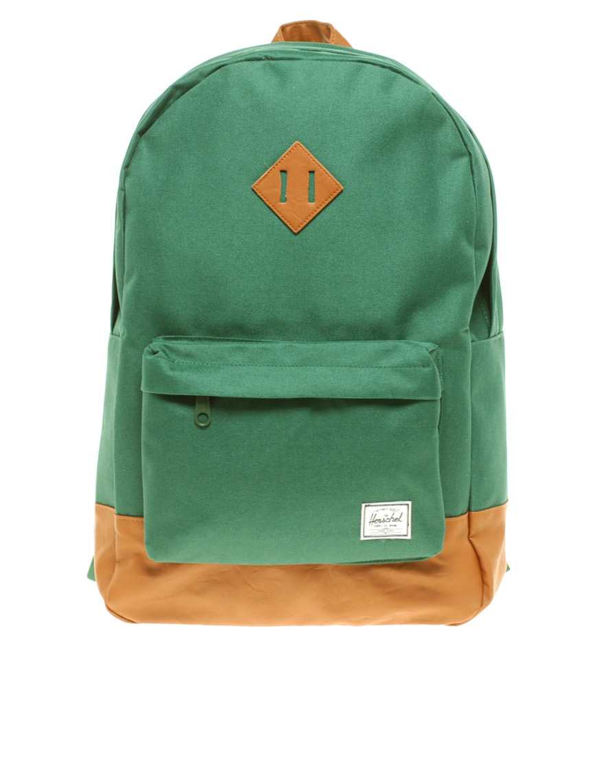 Herschel Supply Co. Herschel Heritage Backpack in Green for Men Lyst