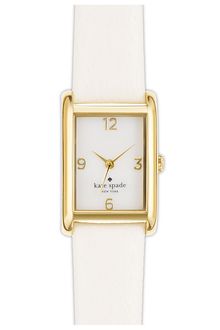 Kate Spade Cooper Leather Strap Watch - Lyst