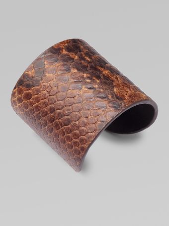  Python-print Cuff Bracelet 