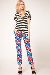 MSGM Msgm Geometric Print Trouser