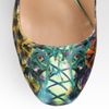 Nicholas Kirkwood Tropical Birdprint Satin Platform Pumps in Multicolor (floral) - Lyst