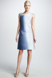 Rachel Roy Asymmetric Ombre Dress - Lyst