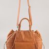Rebecca Minkoff Perf Weave Romeo Satchel in Beige (natural) - Lyst