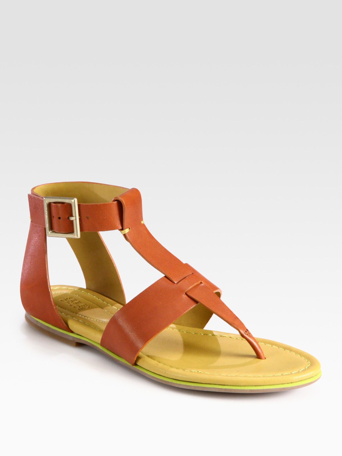 chloe sandals tan