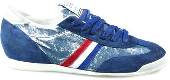 Serafini Philadelphia Blue Suola Flat - Lyst