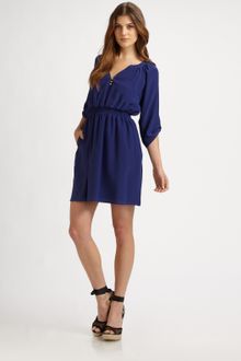 Shoshanna Silk Dress - Lyst