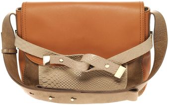 Ted Baker Pipet Leather Satchel - Lyst