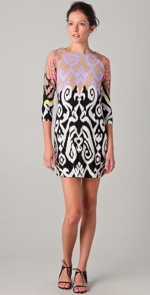  Jasmine Printed Shift Dress 