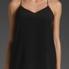 Tibi Silk Cami in Black - Lyst