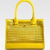 Tory Burch Mini Georgiana Patent Leather Tote Bag in Yellow - Lyst