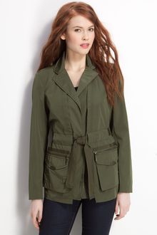 Vince Camuto Belted Safari Jacket - Lyst