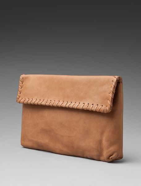 Graham & Spencer Clutch in Brown (tobacco) - Lyst