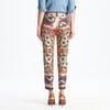 J.crew Café Capri in Kerchief Paisley in Multicolor (bright papaya) - Lyst
