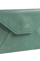 Capulet London Mint Green Leather Kindle Case