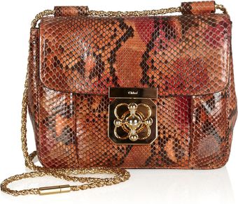  Elsie Python Shoulder Bag 