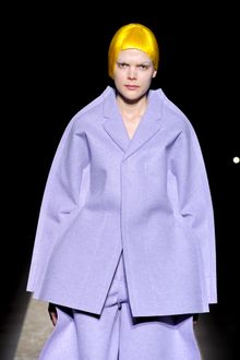 Comme Des Garçons Fall 2012 Felt Cut-Out Coat  - Lyst
