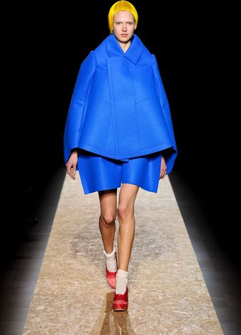  Fall 2012 Felt Cut-Out Pantaloon Shorts  