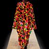 Comme Des Garçons Fall 2012 Felt CutOut Rose Print Overall  in Multicolor - Lyst