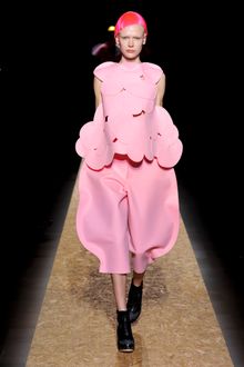 Comme Des Garçons Fall 2012 Felt Cut-Out Cropped Pantaloons - Lyst