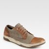 Diesel Leather Laceups in Brown for Men - Lyst