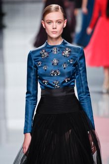Dior Fall 2012 Jewel Embellished Blouse - Lyst