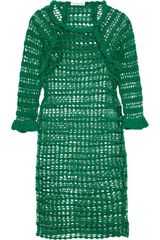 Etoile Isabel Marant Calice Crochet-Knit Dress