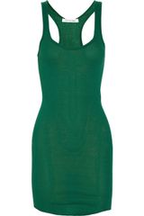 Etoile Isabel Marant Janet Cotton-jersey Racer-back Tank Dress