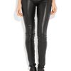 Helmut Lang Stretchleather Skinny Pants in Black - Lyst