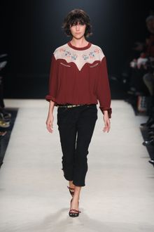 Isabel Marant Fall 2012 Button Detail Cropped Pants  - Lyst