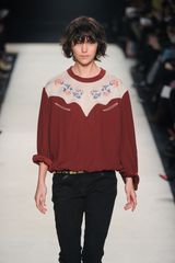Isabel Marant Fall 2012 Floral Detail Cowgirl Blouse 