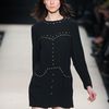 Isabel Marant Fall 2012 Black Mini Dress With Gold MicroStud Applique in Black - Lyst