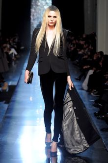 Jean Paul Gaultier Fall 2012 Black Velvet Leggings - Lyst