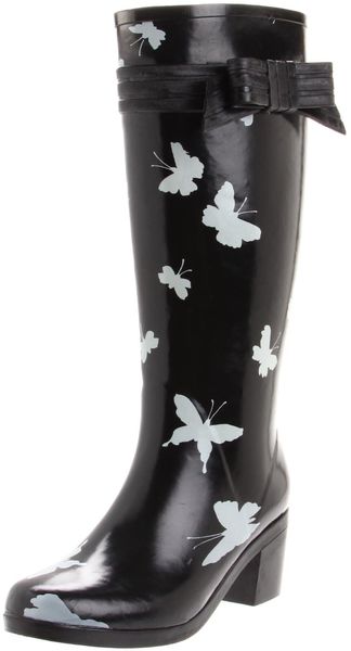 Kate Spade New York Womens Randi Too Boot in Black (black/cream) - Lyst