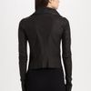 Rick Owens Leather Biker Jacket in Black - Lyst