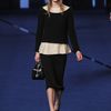 Sonia Rykiel Fall 2012 Long Sleeve Satin Peplum Top in Cream Peach in Pink - Lyst
