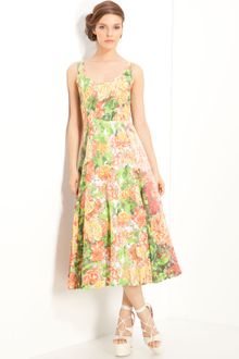 Tracy Reese Print Lace Dress - Lyst