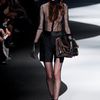 Viktor & Rolf Fall 2012 Sheer Blouse with Polka Dots Sleeves and Animal Trim in Black - Lyst
