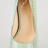 B Brian Atwood Bambola Snake Pumps in Green (mint) - Lyst