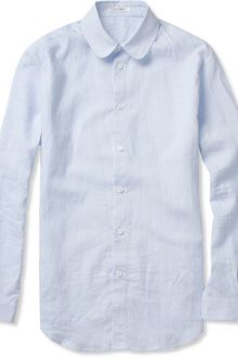 Carven Striped Cotton Shirt - Lyst